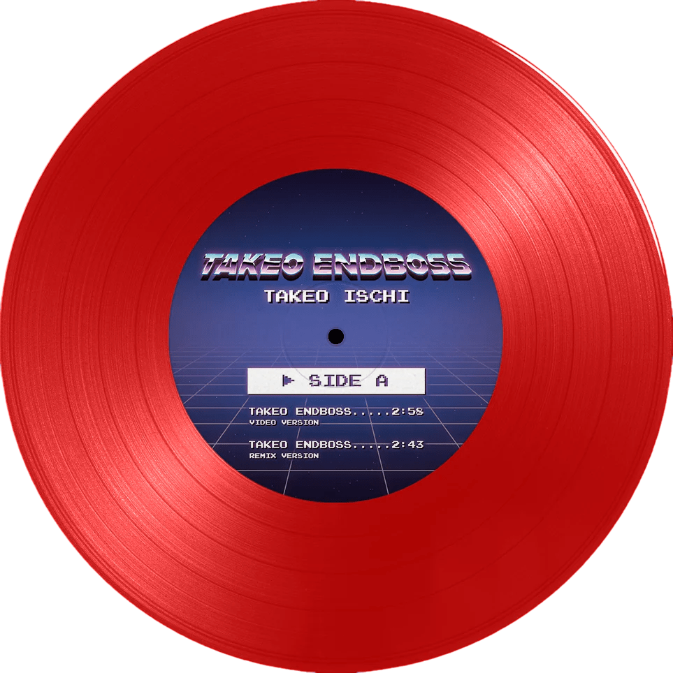 Takeo Ischi – Takeo Endboss Vinyl 1x7" Vinyl Black Screen Records - Arcline Store