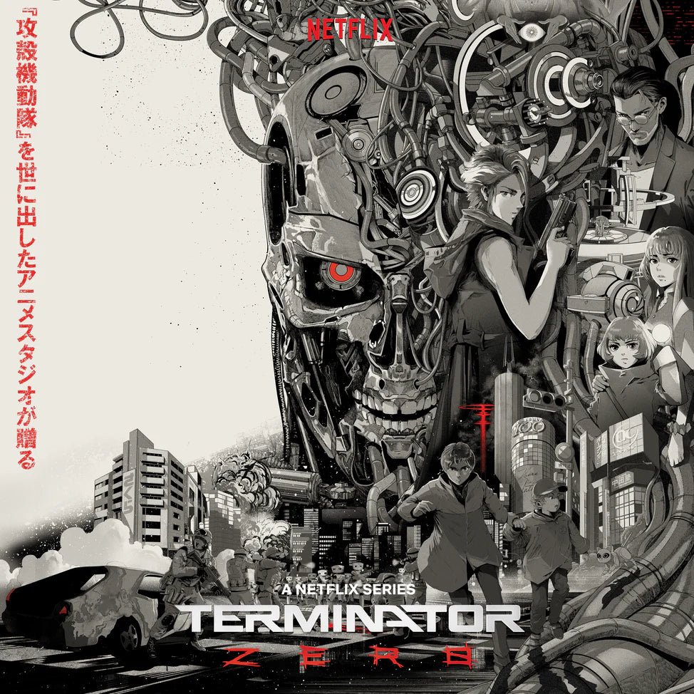 Terminator Zero Vinyl – Original Animated Series Soundtrack 1xLP Vinyl Enjoy the Ride - Arcline Store