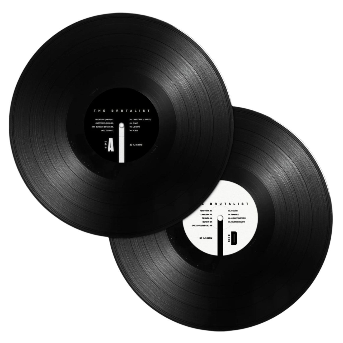 The Brutalist Vinyl - Original Motion Picture Soundtrack 2xLP Vinyl Milan Records - Arcline Store
