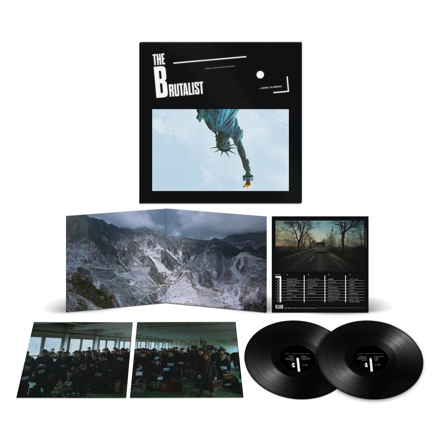 The Brutalist Vinyl - Original Motion Picture Soundtrack 2xLP Vinyl Milan Records - Arcline Store