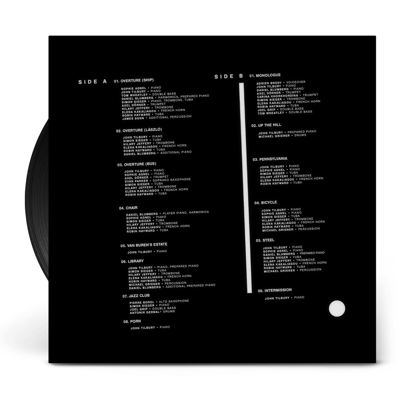 The Brutalist Vinyl - Original Motion Picture Soundtrack 2xLP Vinyl Milan Records - Arcline Store