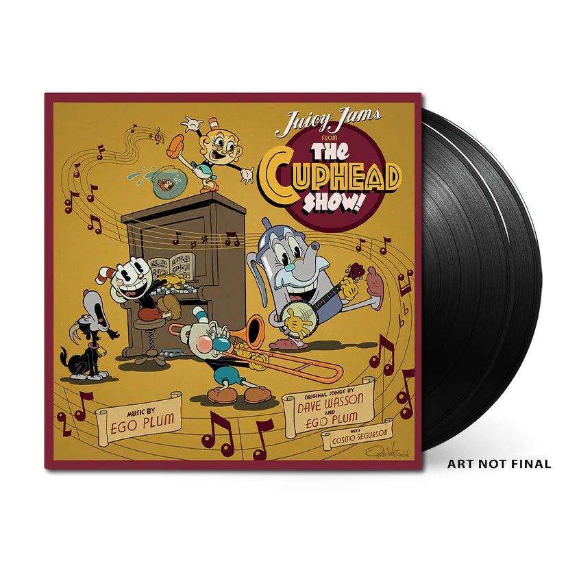 The Cuphead Show Vinyl - Original Netflix Series Soundtrack 2xLP Vinyl Iam8bit - Arcline Store
