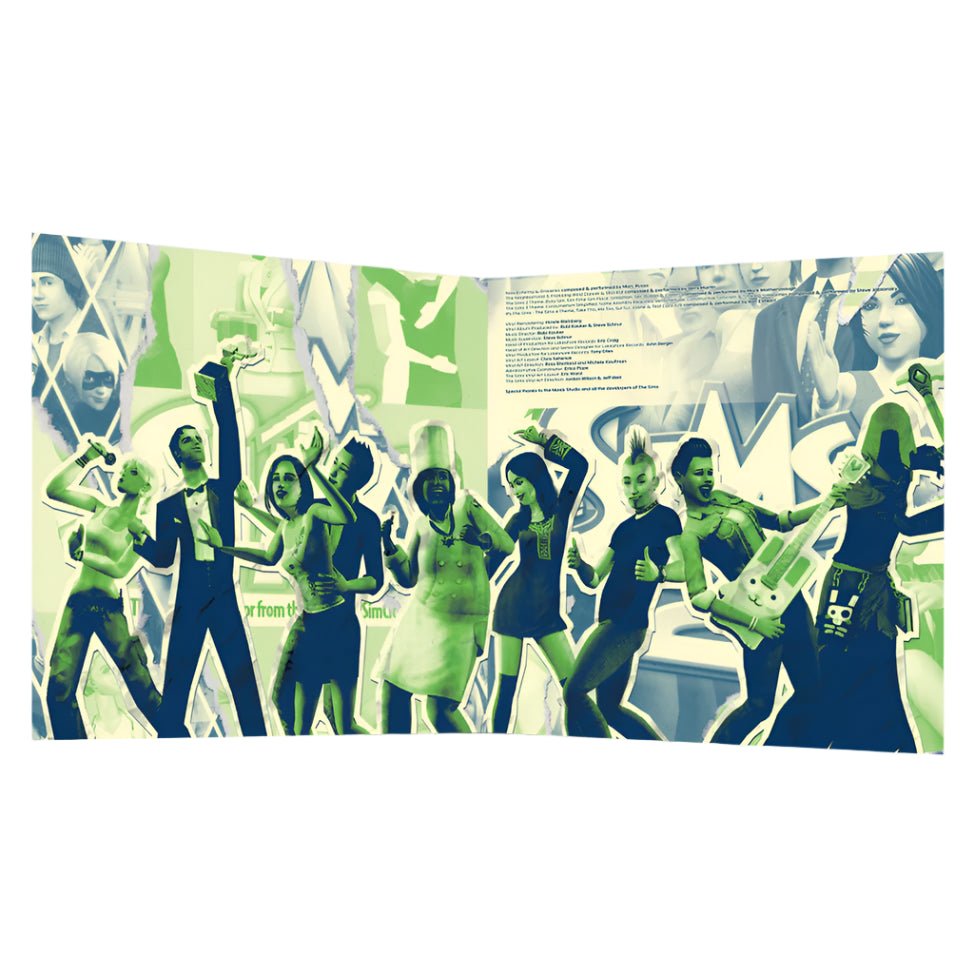 The Sims 25th Anniversary - Original Video Game Soundtrack 2xLP Vinyl Enjoy the Ride - Arcline Store