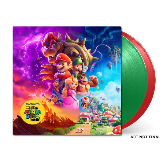 The Super Mario Bros. Movie Vinyl - Original Animation Movie Soundtrack 2xLP Vinyl Iam8bit - Arcline Store