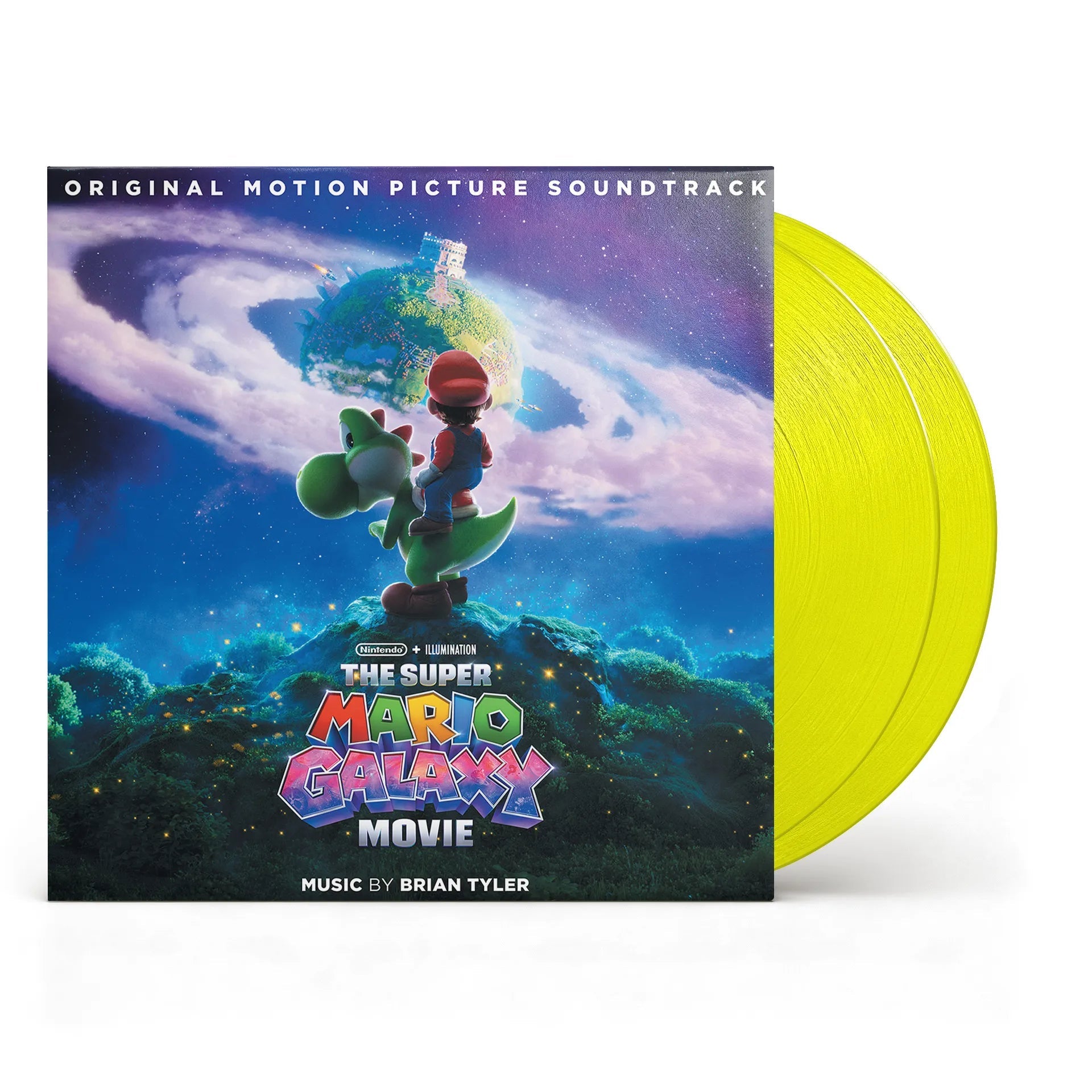 スーパーマリオ　プラネタリウム The Super Mario Galaxy Vinyl - Original Movie Soundtrack 2xLP