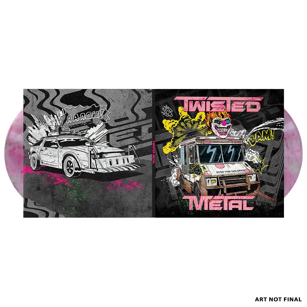 Twisted Metal Symphony Vinyl - Original Video Game Soundtrack 2xLP Vinyl Iam8bit - Arcline Store