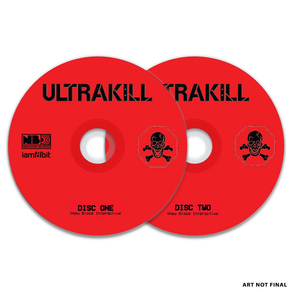 Ultrakill Volume 1: Infinite Hyperdeath CD - Original VIdeo Game Soundtrack 2xCD Vinyl Iam8bit - Arcline Store