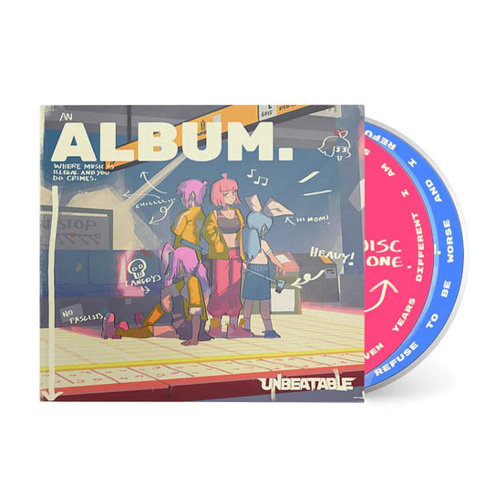 Unbeatable: Album (Original Soundtrack) Compact Disc iam8bit - Arcline Store