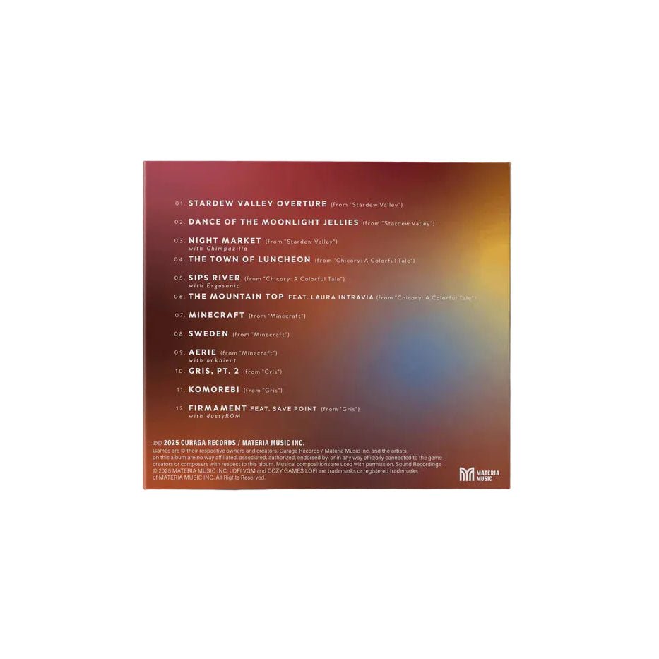 Video Game LoFi: Cozy Games Vol. 01 - Emunator 1xCD Compact Disc Curaga Records - Arcline Store