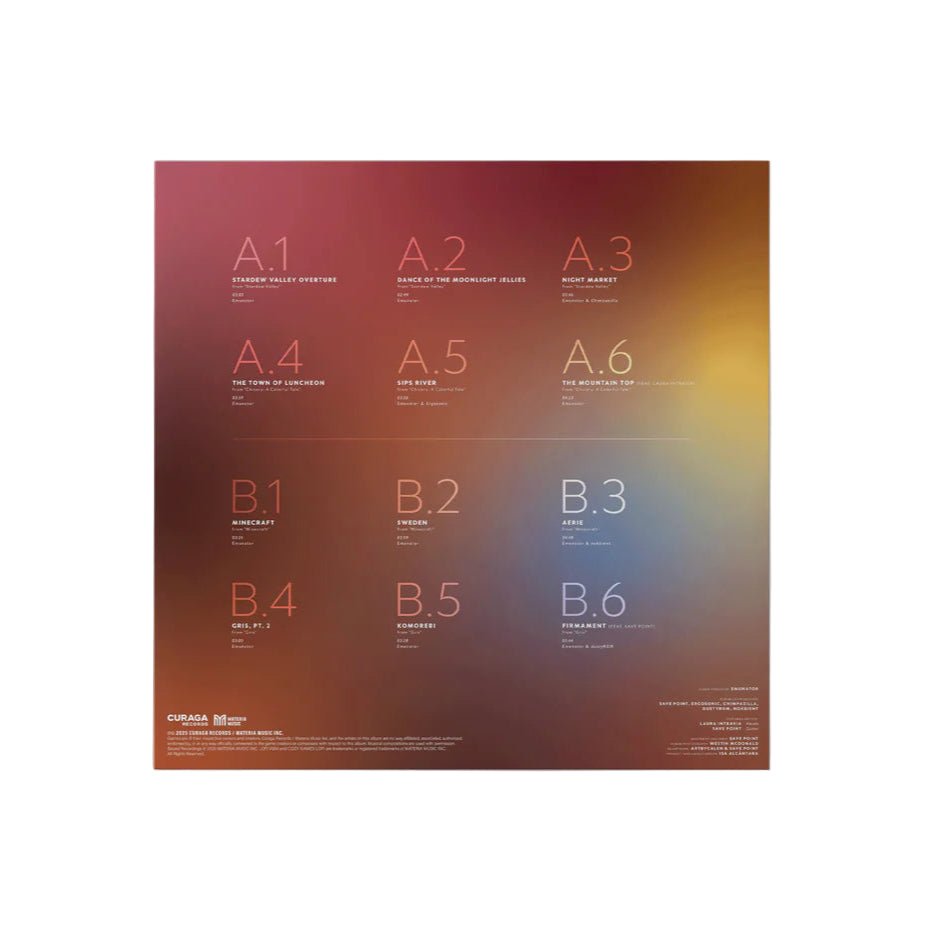 Video Game LoFi Vinyl: Cozy Games Vol. 01 – Emunator 1xLP Vinyl Curaga Records - Arcline Store