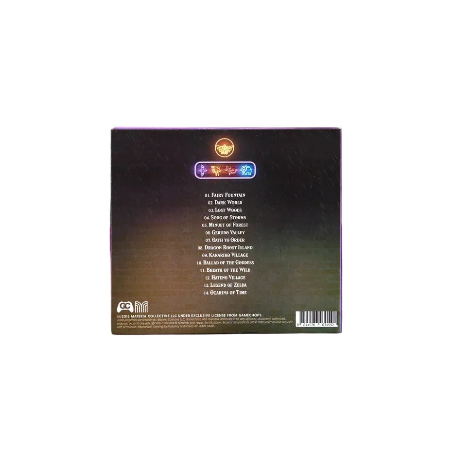 Zelda & Chill - Mikel 1xCD Compact Disc Materia Collective - Arcline Store