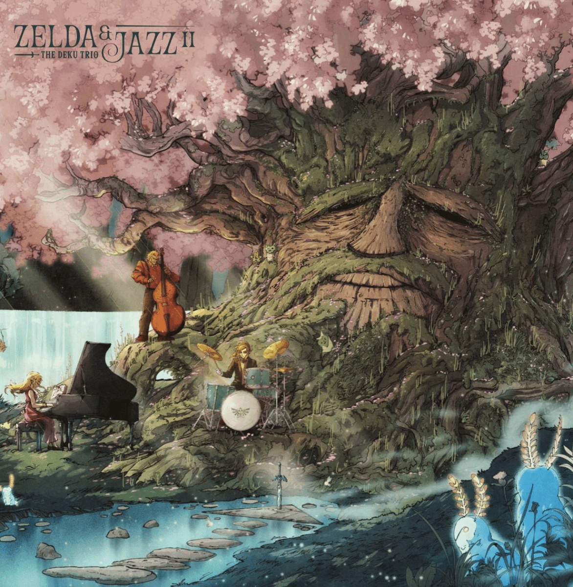 Zelda & Jazz II Vinyl - The Deku Trio 2xLP Vinyl Gamechops - Arcline Store