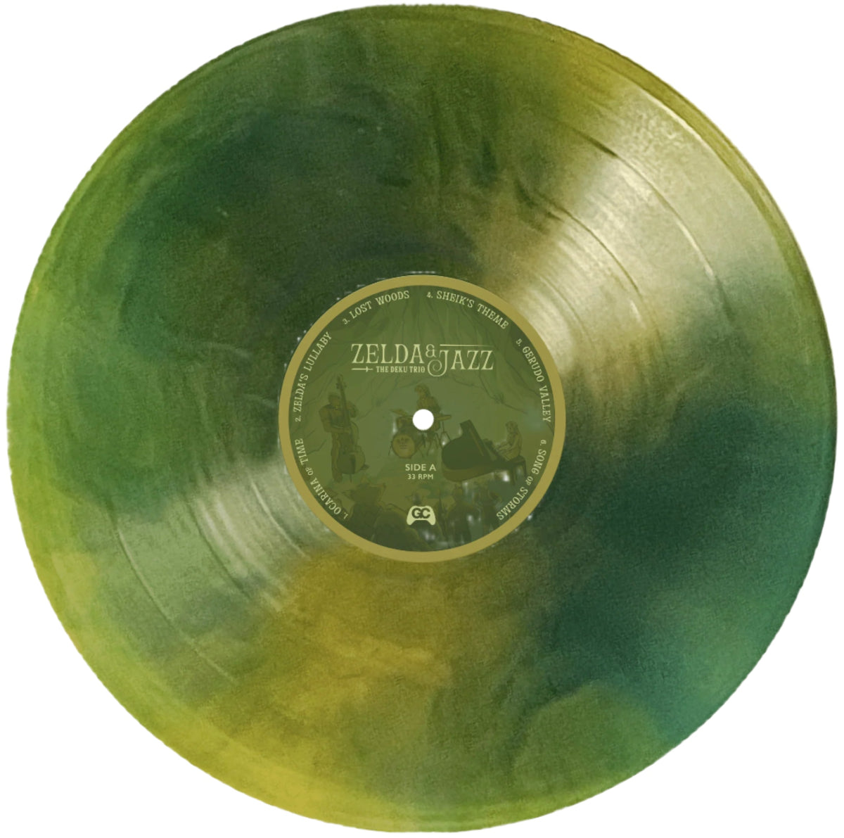 Zelda & Jazz Vinyl - The Deku Trio 1xLP Vinyl Gamechops - Arcline Store