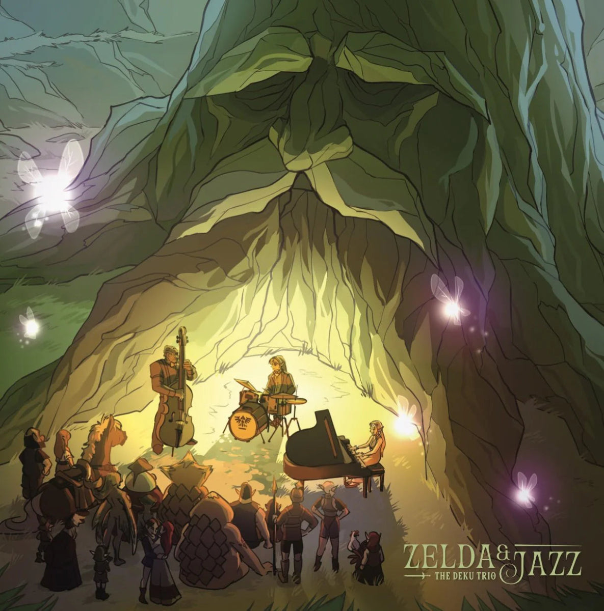 Zelda & Jazz Vinyl - The Deku Trio 1xLP Vinyl Gamechops - Arcline Store