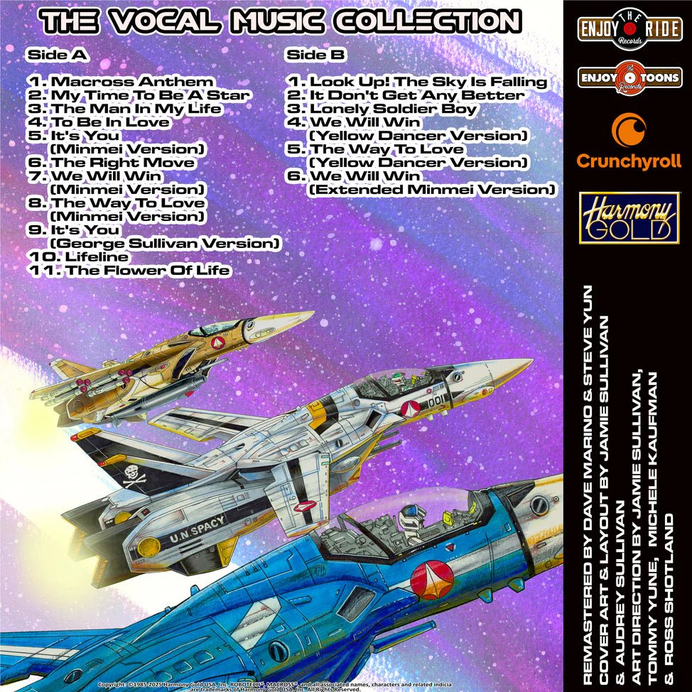 Robotech Vinyl – The Vocal Music Collection 1xLP