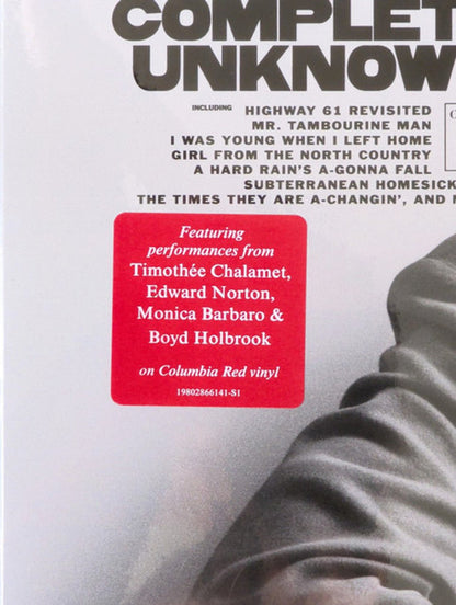 A Complete Unknown - Original Motion Picture Soundtrack 1xLP Vinyl Columbia Records - Arcline Store