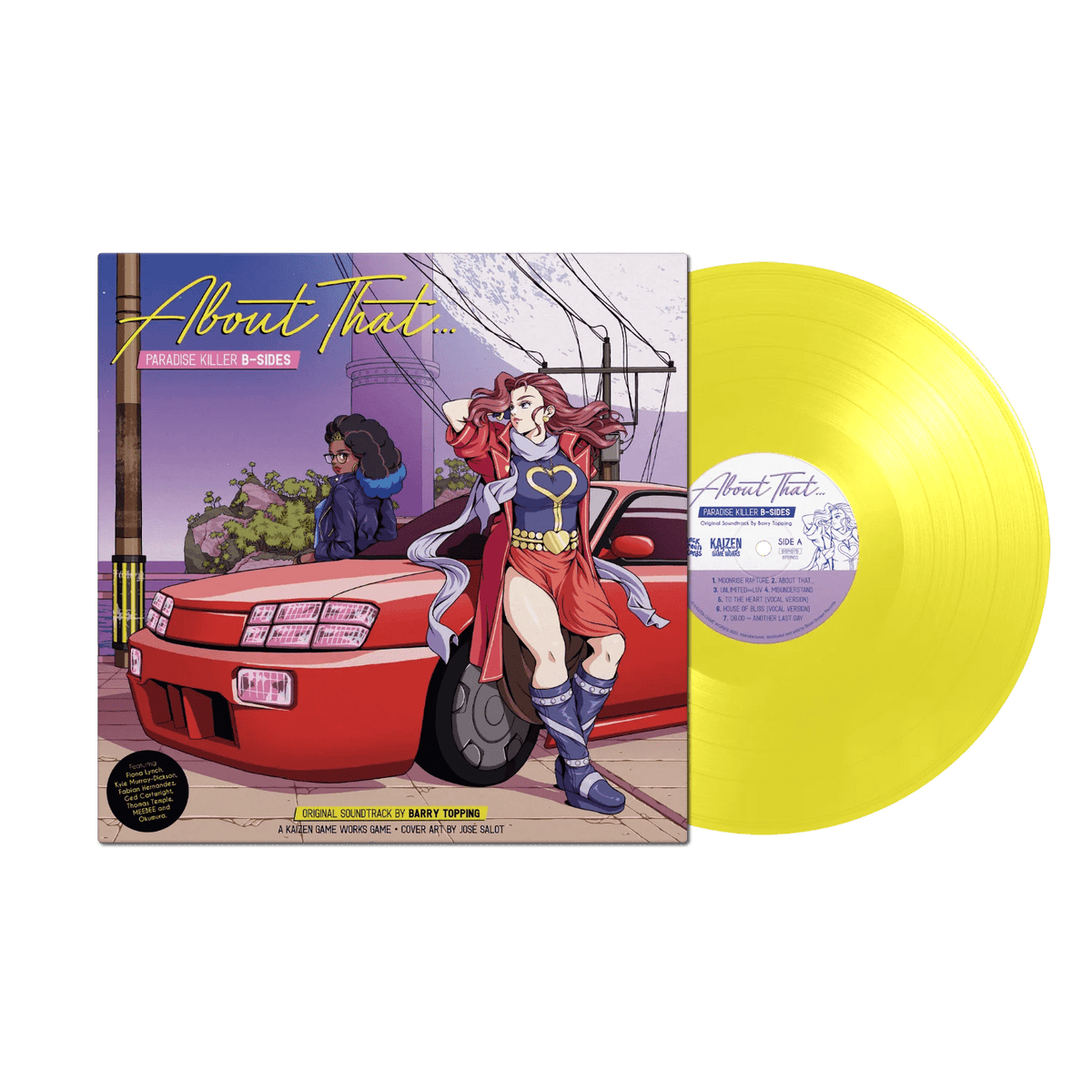 About That... Paradise Killer B-Sides (Original Soundtrack) Vinyl Black Screen Records - Arcline Store