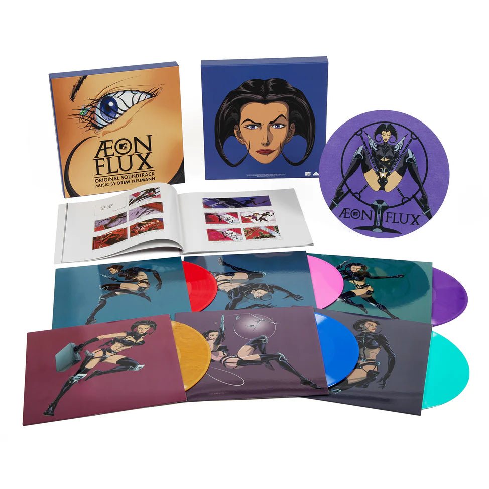 ÆON FLUX (Original Soundtrack) [Box Set] Vinyl Waxwork Records - Arcline Store