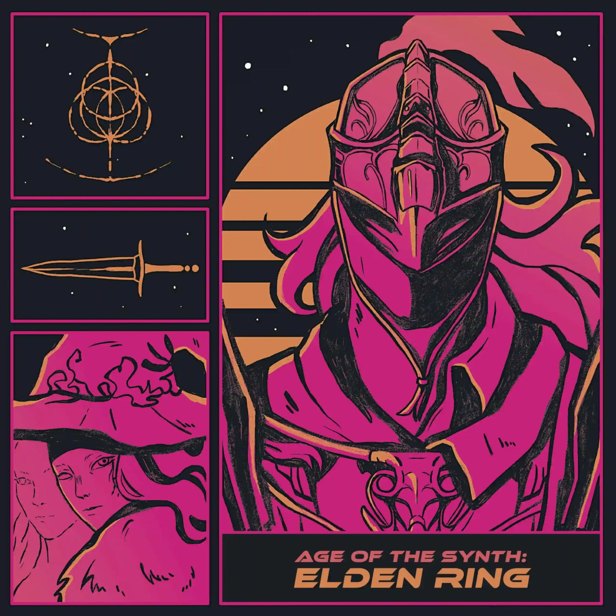 Age of the Synth: Elden Ring - CthulhuSeeker 2xLP Vinyl Materia Collective - Arcline Store