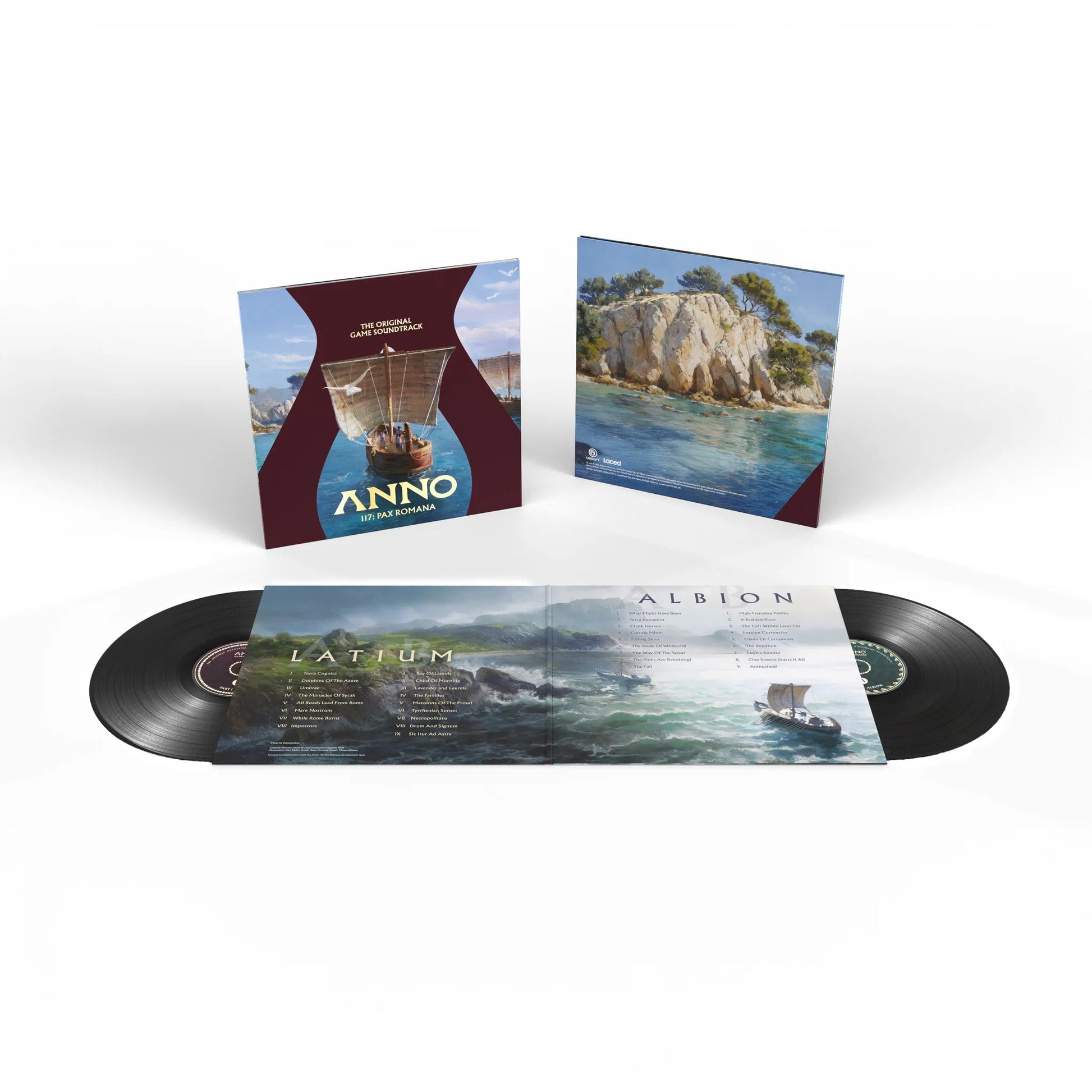 Anno 117: Pax Romana Vinyl - Original Video Game Soundtrack 2xLP Vinyl Laced Records - Arcline Store