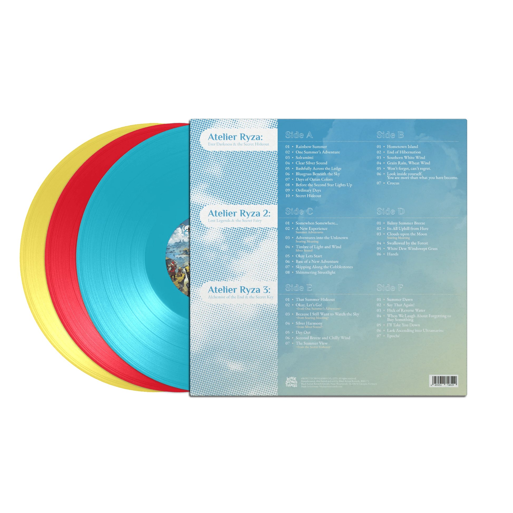 Atelier Ryza (Original Soundtrack) [Box Set] Vinyl Black Screen Records - Arcline Store