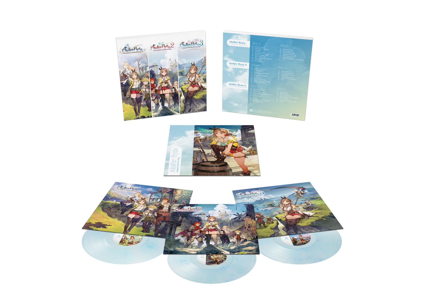 Atelier Ryza Vinyl - Original Video Game Soundtrack 3xLP [Box Set] Vinyl Black Screen Records - Arcline Store