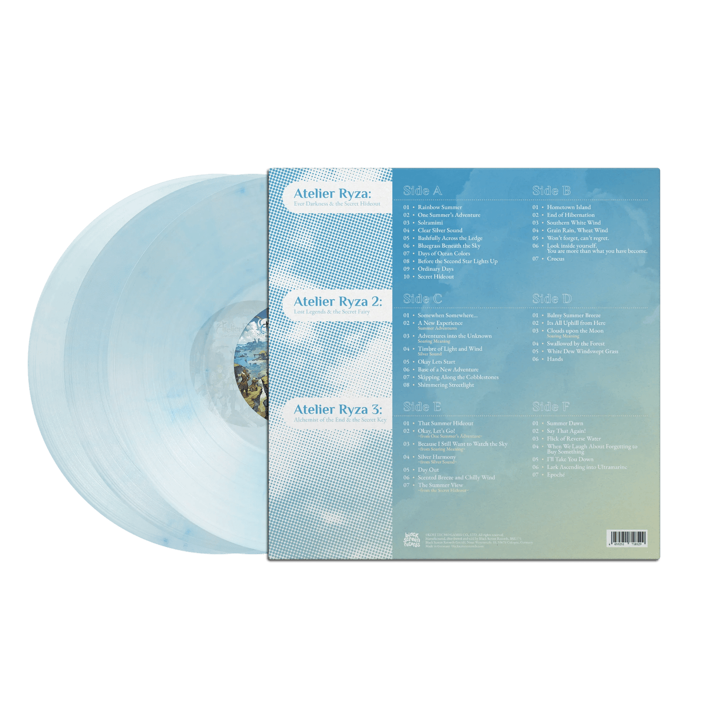 Atelier Ryza Vinyl - Original Video Game Soundtrack 3xLP [Box Set] Vinyl Black Screen Records - Arcline Store