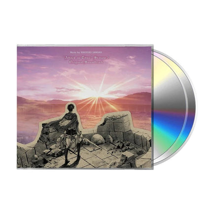 Attack on Titan Season 2 CD - Original Anime Soundtrack 2xCD Compact Disc Anime Limited - Arcline Store