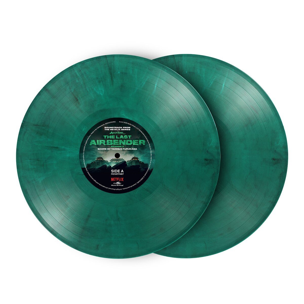 Avatar: The Last Airbender Season 2 (Original Soundtrack) Vinyl Music On Vinyl - Arcline Store