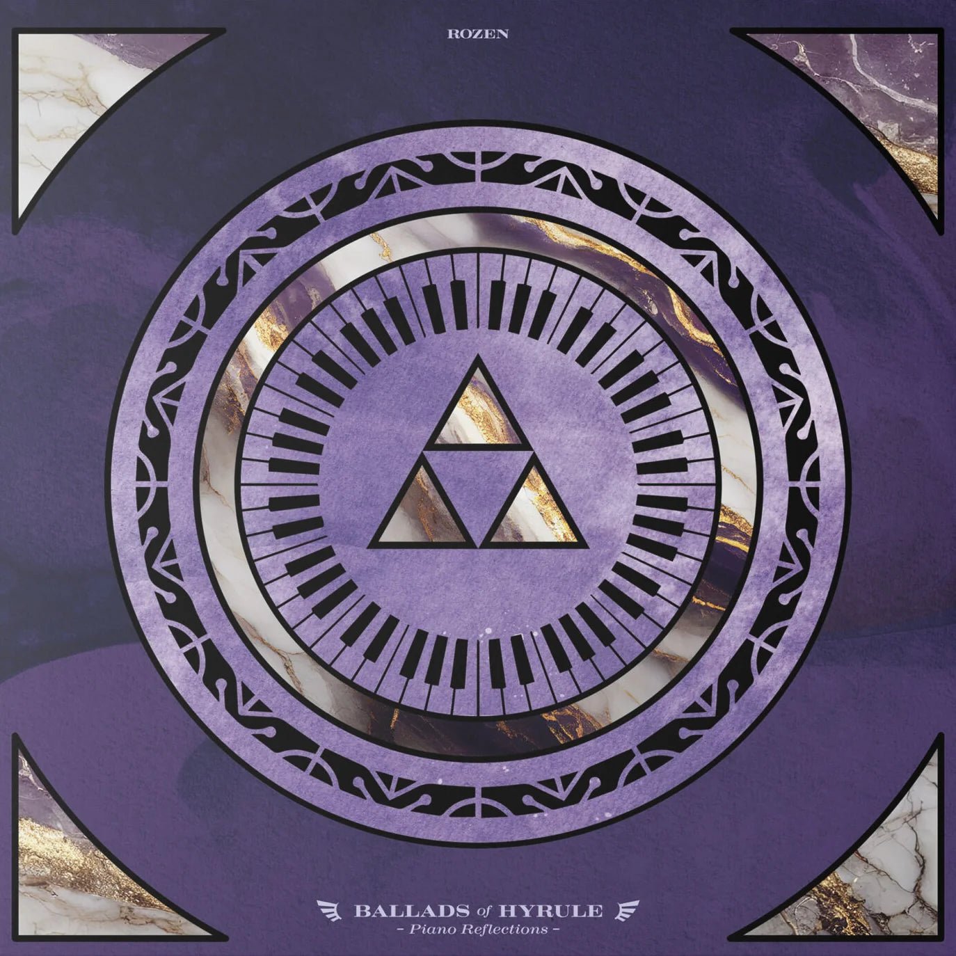 Ballads of Hyrule: Piano Reflections Vinyl - Rozen 1xLP Vinyl Mecha Dream Records - Arcline Store