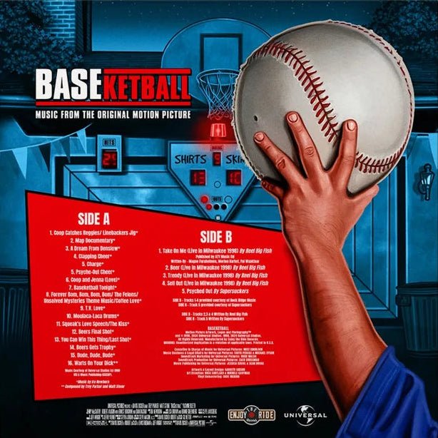 BASEketball (Original Soundtrack) Vinyl Enjoy the Ride - Arcline Store
