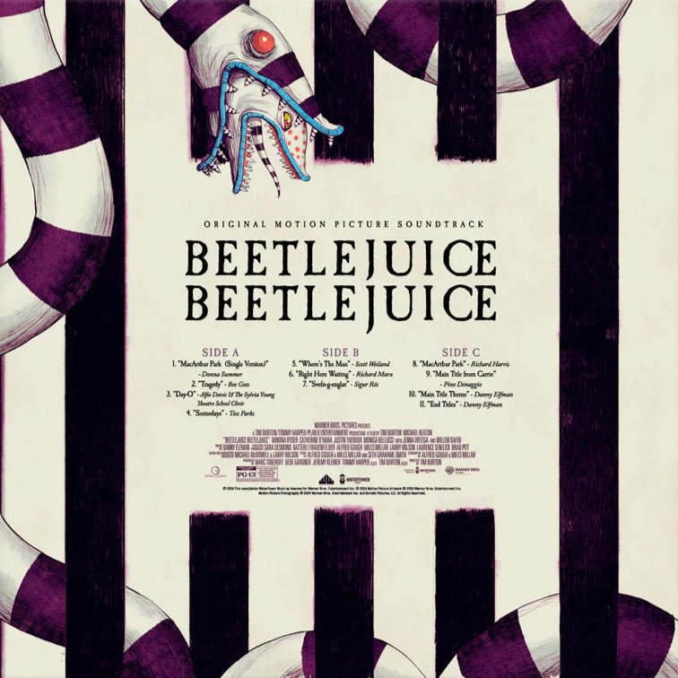 Beetlejuice Beetlejuice - Original Motion Picture Soundtrack 2xLP Vinyl Waxwork Records - Arcline Store