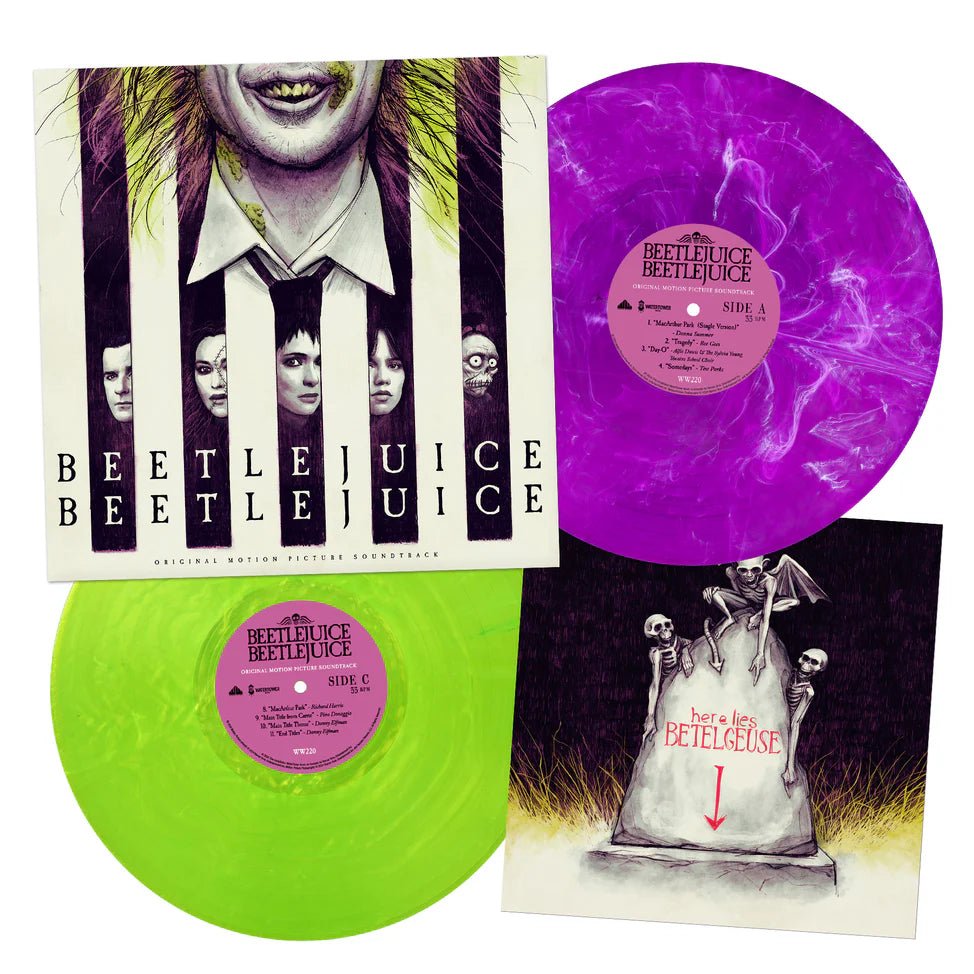 Beetlejuice Beetlejuice - Original Motion Picture Soundtrack 2xLP Vinyl Waxwork Records - Arcline Store