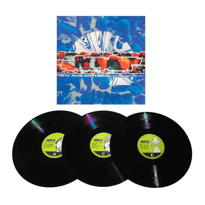 Bomb Rush Cyberfunk Vinyl - Original Video Game Soundtrack 3xLP Vinyl Iam8bit - Arcline Store