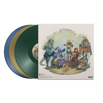 Chained Echoes Vinyl - Original Video Game Soundtrack 3xLP Vinyl Black Screen Records - Arcline Store