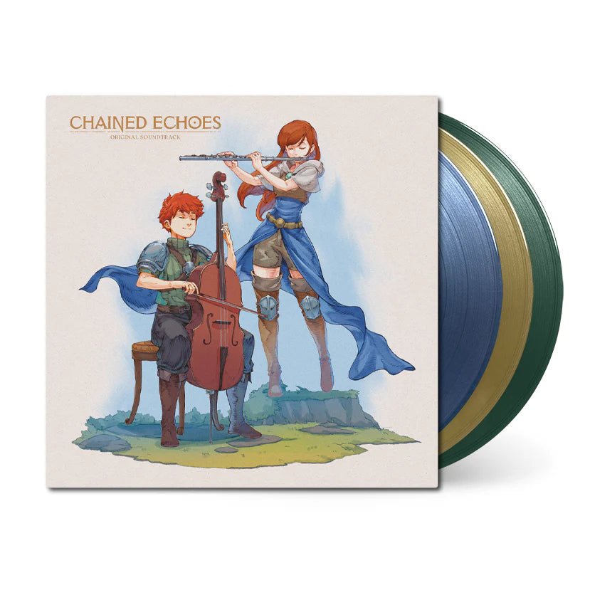 Chained Echoes Vinyl - Original Video Game Soundtrack 3xLP Vinyl Black Screen Records - Arcline Store