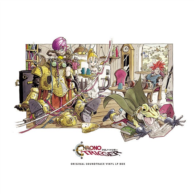 CHRONO TRIGGER クロノトリガー レコード LP BOX CHRONO TRIGGER Original Soundtrack Vinyl 4xLP Box Set Black Record