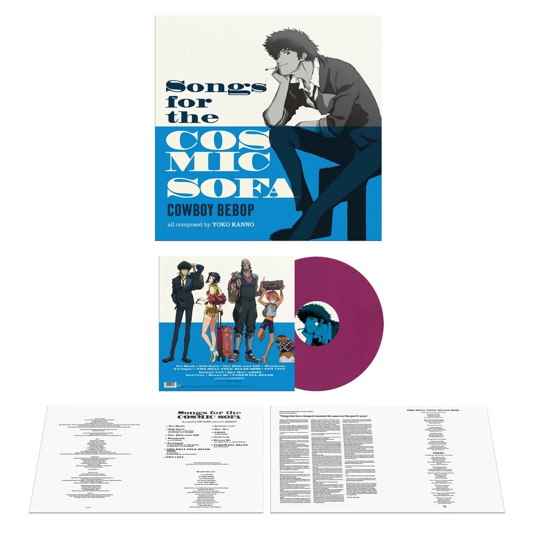 Cowboy Bebop: Songs for the Cosmic Sofa Vinyl Milan Records - Arcline Store