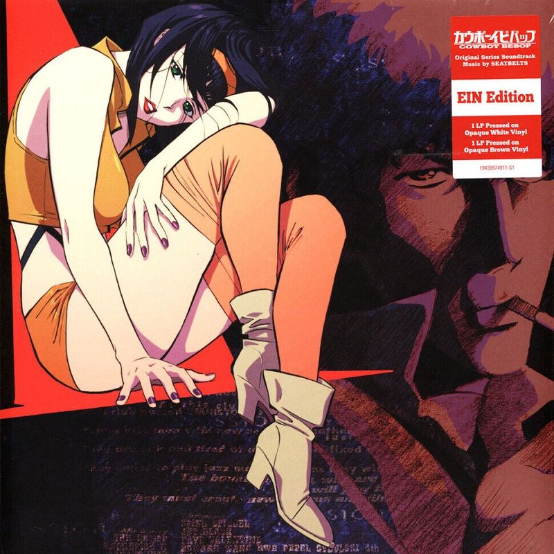 Cowboy Bebop Original Soundtrack Vinyl – Seatbelts, Brown Colored LP, Gatefold, New