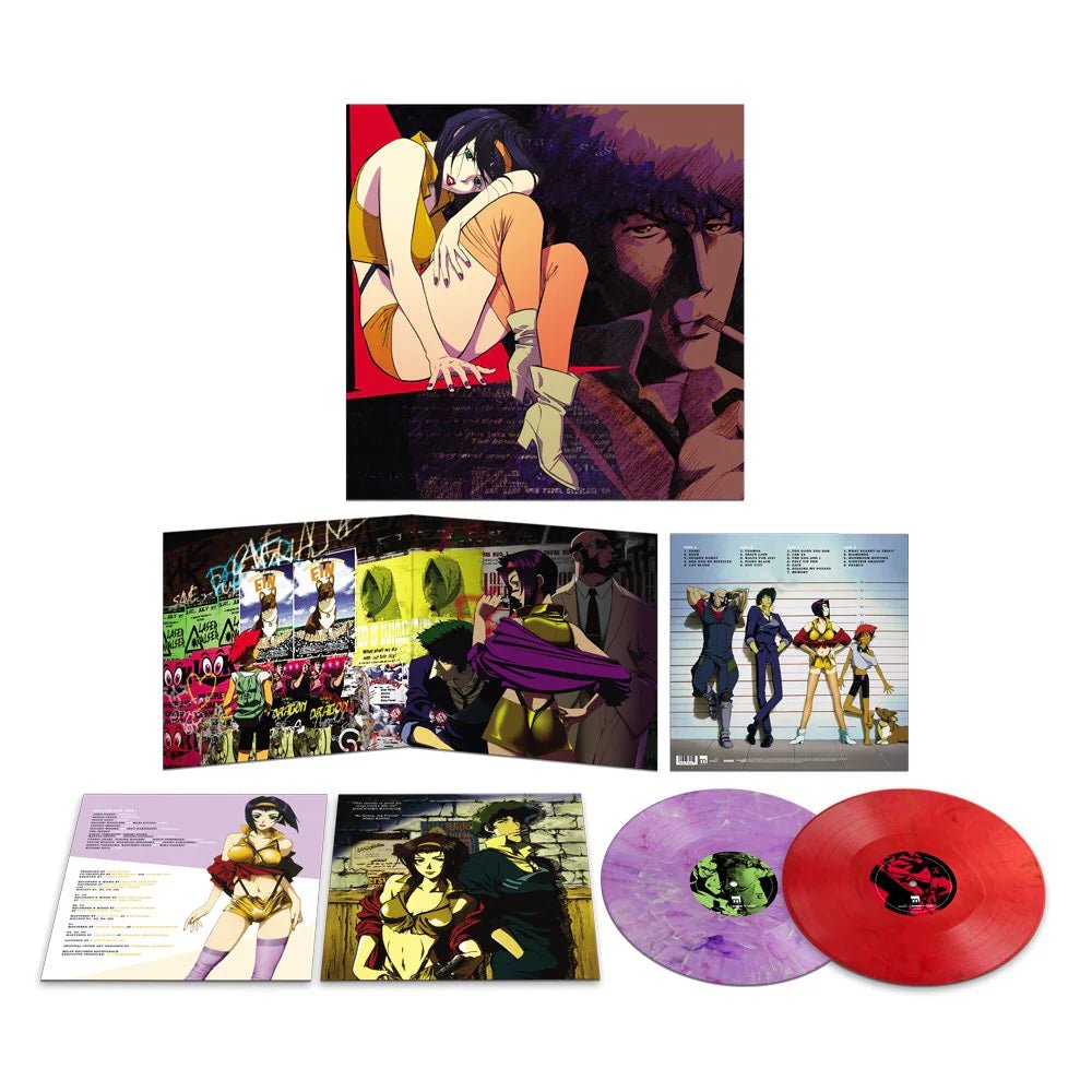 Cowboy Bebop Vinyl - Original Anime Soundtrack 2xLP Vinyl Milan Records - Arcline Store