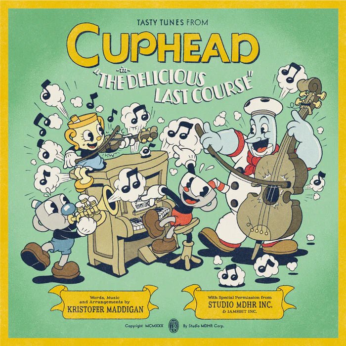 Cuphead: The Delicious Last Course Vinyl - Original Video Game Soundtrack 2xLP Vinyl Iam8bit - Arcline Store