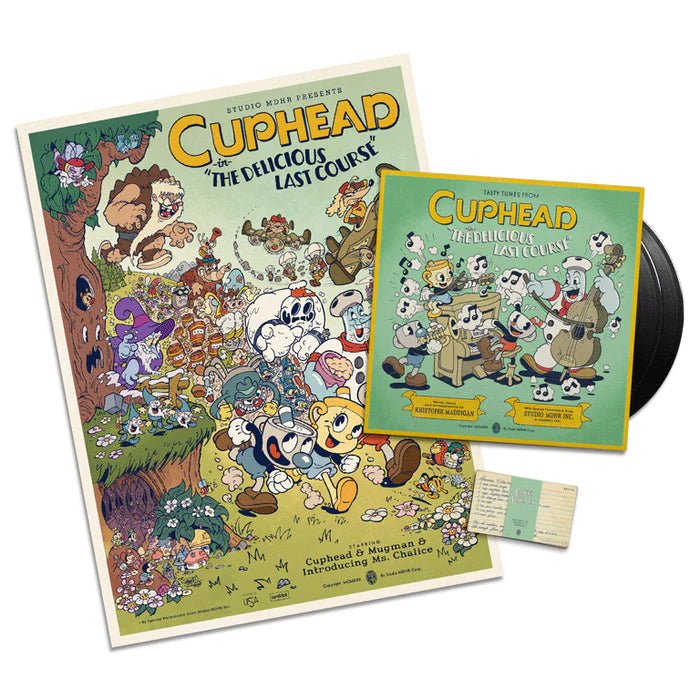 Cuphead: The Delicious Last Course Vinyl - Original Video Game Soundtrack 2xLP Vinyl Iam8bit - Arcline Store