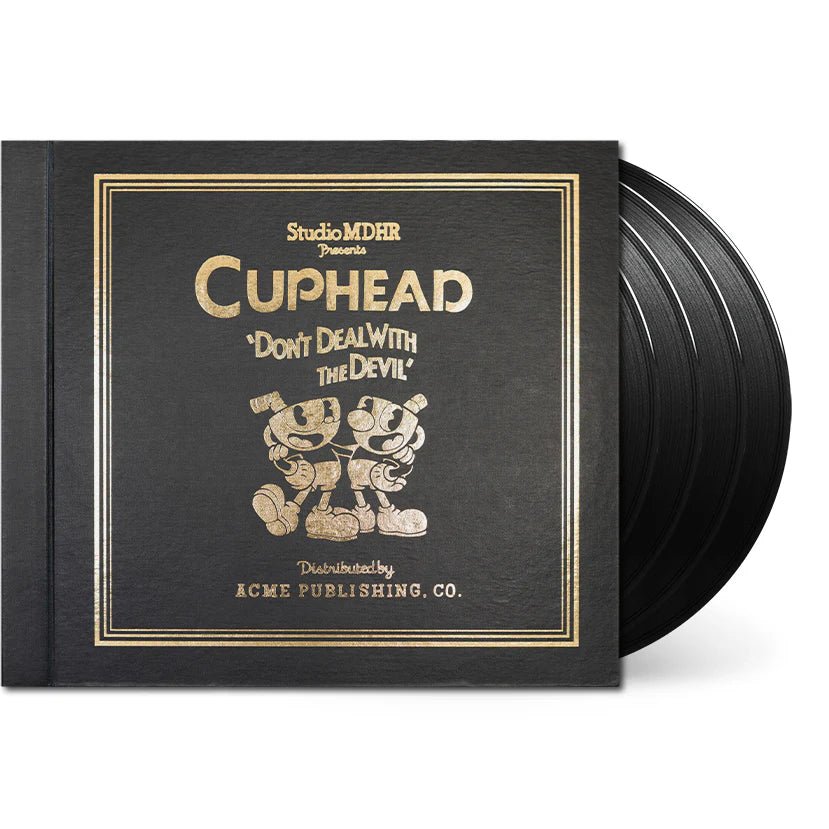 Cuphead Vinyl – Original Video Game Soundtrack 4xLP [Deluxe Edition] Vinyl Iam8bit - Arcline Store