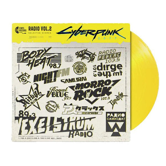 Cyberpunk 2077 Radio Vol. 2 Vinyl - Official Soundtrack Compilation 1xLP Vinyl Lakeshore Records - Arcline Store
