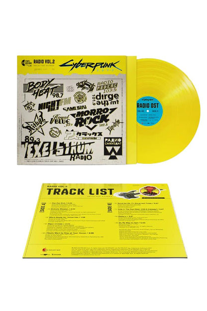 Cyberpunk 2077 Radio Vol. 2 Vinyl - Official Soundtrack Compilation 1xLP Vinyl Lakeshore Records - Arcline Store