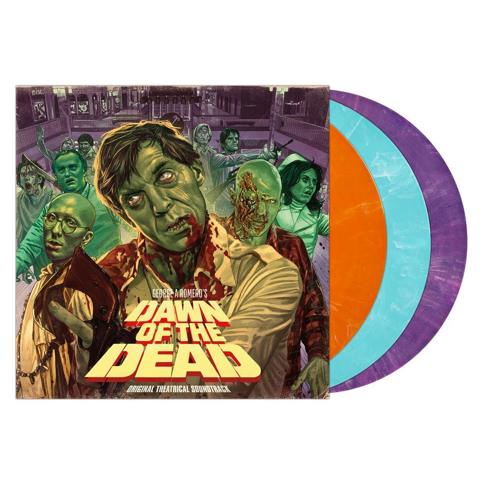 Dawn of the Dead Theatrical Cues - Original Theatrical Soundtrack 3xLP Vinyl Waxwork Records - Arcline Store