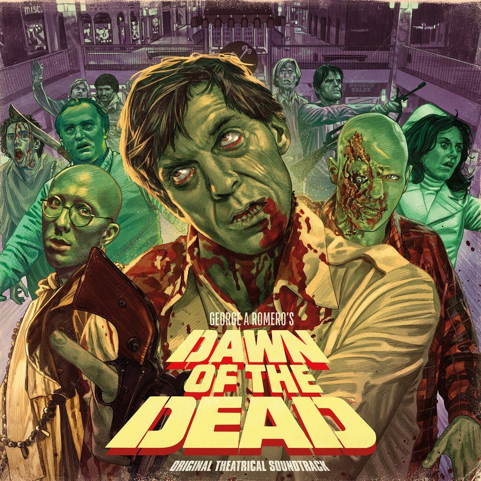 Dawn of the Dead Theatrical Cues - Original Theatrical Soundtrack 3xLP Vinyl Waxwork Records - Arcline Store