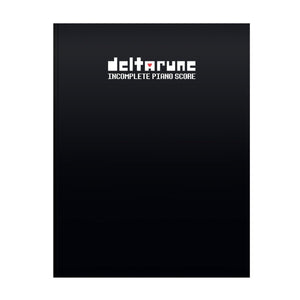 DELTARUNE Chapter 1 Piano Score - Sheet Music Book Sheet Music Book Materia Editions - Arcline Store