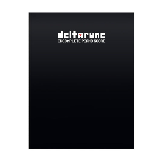 DELTARUNE Chapter 1 Piano Score - Sheet Music Book Sheet Music Book Materia Editions - Arcline Store