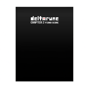 DELTARUNE Chapter 2 Piano Score - Sheet Music Book Sheet Music Book Materia Editions - Arcline Store